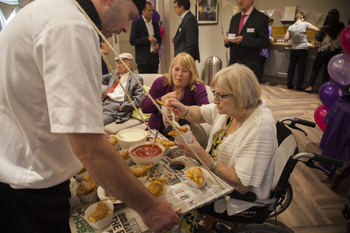 Fish and chip lovers came together at Great Oaks care home in Bournemouth, to celebrate National Fish and Chip Day with a tasty lunch.